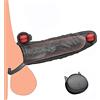 RILOOP - Soft Sleeve Is Good For Penile Cover Preservativo Di Silicone Dilatatore Del Pene Trasparente Riutilizzabile Manica per il Pene Fit Maschio Ingrandimento Del Pene Eiaculazione