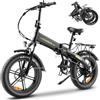 KAISDA Bicicletta Elettrica Pieghevole 20 Pollici,7 Velocità da 48V 13Ah E-Bike Batteria Rimovibile,Bici Elettrica Uomo Donna,Autonomia di 55 km 60NM