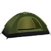 Oniissy Tenda da campeggio leggera per 1-2 persone, impermeabile, antivento, portatile, impermeabile, a doppia porta, perfetta per spiaggia, all'aperto, viaggi, escursioni, campeggio, caccia, pesca (1
