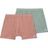 Abanderado Boxer Aperto Linea sostenibile EcoSmart Uomo x2, Verde Terra, 56