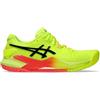 ASICS Gel-Resolution 9 Paris, Sneaker Donna, Giallo/Nero di Sicurezza, 43.5 EU