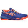ASICS Gel-Resolution X Padel, Sneaker Uomo, Dark Cobalt Vivid Coral, 43.5 EU