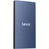 Lexar ES3 SSD esterno 1TB, USB3.2 Gen2 portatile SSD, PSSD fino a 1050MB/s in lettura, 1000MB/s in scrittura, SSD esterno compatibile con iPhone serie 15/Mac/PS5/XBOX (blu)