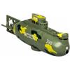OBEST Mini RC Giocattolo Sottomarino, Telecomandata Modello di Barca Subacquea, 6 Canali Simulato Militare Nave Subacquea Elettrica, Radiocomandato Barca Regalo Compleanno per Bambini dai 3 Anni in su