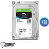 Seagate SkyHawk 4TB Hard Disk Videosorveglianza DVR 3.5'' HDD Interno SATA CMR