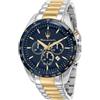 MASERATI Orologio MASERATI uomo Traguardo cronografo bicolore Limited R8873612046