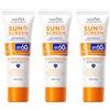 ISAKEN Crema Solare per Il Viso SPF 60 Crema Idratante Anti-Invecchiamento per Il Viso con Controllo Dell'Olio per La Protezione dalle Radiazioni UVA e UVB, 40ml