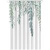 Loti Living Tenda Doccia 120 x 200 cm - Resistente alla Muffa e all'Acqua - Tessuto in Poliestere - Con Bordo Ponderato - Tenda Vasca da Bagno - Ganci Inclusi - Hanging plant