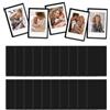 HIYQIN 25 Cornici Fotografiche Magnetiche per Pellicola Instax Mini, Display Foto 2x3 Pollici Cornici Magnetiche da Frigorifero per Fujifilm Instax Mini 13 41 EVO LiPlay/LiPlay+ 12 11 - Nero
