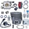Atunee 46mm Cilindro Pistone Manovella Cuscinetto Set per Husqvarna 55 50 51 Motosega Sostituire 503609171 032890-11 5032890-14 con Carburatore Bobina di Accensione