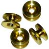 RocwooD Confezione da 4 universale decespugliatore 2 testa occhielli in ottone