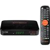 VTNIU V7 Pro decoder satellitare TNT Combo DVB-S/S2/S2X + DVB-T/T2 con antenna WiFi USB/lettore di schede per Astra 19,2°E/EUTELSAT 5°W, 1080p Full HD H.265 HEVC 10bit ricevitore TNT satellitare