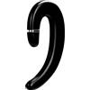 Generic Cuffie Bluetooth 5.0 con microfono, auricolari posteriori aperti, senza fili, per guardare la TV, casa, ufficio e ciclismo, auricolari per orecchie piccole, Nero , Taglia unica