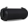 NGS ROLLER TEMPO BLACK - Cassa Altoparlante Bluetooth, Altoparlante senza fili, con tecnologia True Wireless Stereo, Batteria 1500 mAh, Ingresso Audio USB, MicroSD e AUX IN, 20W, 9.8x3.4x1.1 cm, 1 Kg