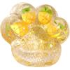 Generisch Squishy, gigante, gatto paw squeeze, giocattolo per spremere le zampe di gatto, morbido materiale TPR per ridurre lo stress, durevole e , design fragola, per bambini, ragazze, bambini