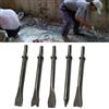 Aprilsunnyzone Set di scalpelli per martello pneumatico resistente con gambo esagonale da 175 mm per una rimozione efficiente dei bulloni e lavori di piastrelle (scalpello appuntito)