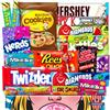Candy & Bar JUMBO USA Original BOX [21 pièces] | Confiseries américaines | Coffret de bonbons avec des friandises populaires American Style | Boîte cadeau pour amis, famille & fêtes | Candy & Bar®