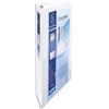 Exacompta - 51845E - 1 Raccoglitore Personalizzabile Kreacover - 4 Anelli a D 60 mm - Copertina Foderata PP con Tasca Fronte/Dorso/Retro - Dorso 90 mm - F.to Esterno 30x32 cm per A4 Maxi - Bianco