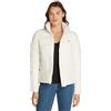 Calvin Klein Jeans Women's LW PADDED FITTED JACKET Puffer Jacket, Ivory, XL