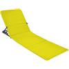 Spetebo Lettino prendisole da spiaggia pieghevole con schienale, disponibile in diversi colori