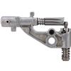 HERCHR Pompa Dell'olio della Motosega Oliatore Pompa Olio per Motosega Adatta a Parti di Motoseghe 340 345 350 351 353 346, Argento