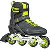 Rollerblade MACROBLADE 80, Pattini in linea Uomo, nero/lime, EU: 43/44 (UK 9/9.5 / US: 10/10.5)