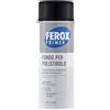 LoviStore 6 Pezzi Ferox Fondo per Polistirolo Aggrappante Bomboletta Spray Isolante 400 ml, Verniciatura, Colore Bianco Superfici Interno/Esterno, Primer Rapida Essicazione Lunga Durata