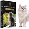 EveryKip® Rete per Gatti 8x3m I Trasparente I I incl. Corda di Fissaggio I Rete per Gatti Balcone I Rete per Gatti Balcone Trasparente I per balconi e finestre