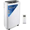 SereneLife Condizionatore Portatile 3-in-1, Deumidificatore, Ventilatore, Telecomando, Kit Scarico Finestra, 13,000 BTU, Classe A