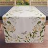 PETTI Artigiani Italiani - Accessori Tessili da Cucina, Runner da Tavolo Elegante 40x140 cm in Microfibra, Tovaglia Tavola in Stampa Digitale Floral, 100% Made in Italy