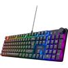 Trust Gaming GXT 866 Torix Tastiera Meccanica AZERTY Francese, Interruttori Huano Lineari, Illuminazione RGB, Anti-Ghosting N-Key Rollover USB Tastiera Gamer Programmabile PC Portatile - Nero