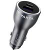 VARTA Caricabatterie, caricabatteria da auto con 2 porte USB Type C PD e USB A, Car Charger Dual USB, caricatore da auto per cellulare, adattatore per accendisigari