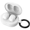 VulTech DRIP Cuffie Bluetooth 5.4, Auricolari Wireless In-Ear con Microfono, 14 Ore Totali, Controllo Touch, Ricarica USB-C, Assistente Vocale Siri/Google, Suono Bilanciato, Android/iOS, bianche
