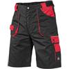 CXS Pantaloncini da Lavoro Uomo Professional - Pantaloncini durevoli Molto Resistenti Pantaloni da Lavoro Pantaloni da Giardino Pantaloncini da Giardino (Nero - Rosso, 58)