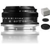 TTArtisan APS-C 25mm F2 Lente con corpo in metallo compatibile con Nikon Z Mount - Nero