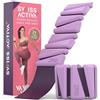 Swiss Activa+ set di 2 pesi da 1 libbra per polso e caviglia, set di pesi regolabili per le donne - Cardio, attrezzi per l'allenamento della forza, attrezzi per il pilates per l'allenamento a casa.