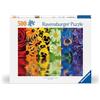 Ravensburger 12001132 - Klimt: Dama col ventaglio - puzzle 1000 pezzi - puzzle adulti e ragazzi da 14 anni, puzzle arte, puzzle pittura