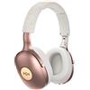 Marley House of Marley Positive Vibration XL Cuffie Wireless, Cuffie Bluetooth Over-Ear Senza Fili, Suono Profondo e Avvolgente, Durata Batteria 24 Ore, Microfono Incorporato e Comandi Volume Integrati, Rame