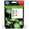 HP CARTUCCIA ORIGINALE HP 3HZ52AE 953XL Bk C M Y MULTIPACK 4 PEZZI
