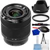 Sony Fe 28-70mm F/3.5-5.6 OSS Lente (Nero) - 10PC Set Accessori