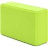 G5 HT SPORT Mattoncini Yoga [SINGOLI O A COPPIA] Blocchi Yoga Ad Alta Densità e Supporto, Antiscivolo, Ipoallergeniche | 22.5x15 cm, Spessore 7 cm (MATTONCINO SINGOLO (VERDE LIME))