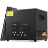 VEVOR Pulitore Digitale ad Ultrasuoni da 10 L 240 W, con Modalità Delicata e Degasaggio Migliorato, Pulitore ad Ultrasuoni Industriale 40 kHz con Riscaldatore Timer per Contenitori, Gioielli