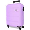 ROLL ROAD Flex Cabin Suitcase, One Size, Viola, Valigia cabina