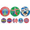 SuperStickers Adesivi per lode francesi - Confezione paraurti (1240 adesivi).