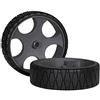 Wilderness Systems 12 No Flat Wheels, Carrello Kayak Unisex, Nero, 12'' (30,48 cm)