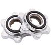G5 HT SPORT Chiusure multiple per bilancieri e manubri | 25mm | 30 mm | 50 mm | home gym | palestre | bilancieri olimpionici | Chiusura Rapida e sicura (Ø Chiusura 25 mm, coppia ferma dischi a vite 25mm)…