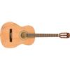 Fender FA-25N Alternative Series Chitarra Acustica Classica, Chitarra per Principianti, con garanzia di 2 anni, Naturale