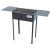 Cruccolini BA10 Barbecue Campagnolo a Carbone, Nero, 107x38.5x78 cm