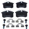 TRW AUTOMOTIVE GDB1330 Pastiglie Freno Posteriore, Nero, 4 pezzi