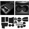 CupHolderHero Set da 17 pezzi per Mazda CX5 Accessori 2017-2022 di alta qualità personalizzati interni antiscivolo anti polvere, tappetini per console centrale, fodere per tasche portiere, set da 17